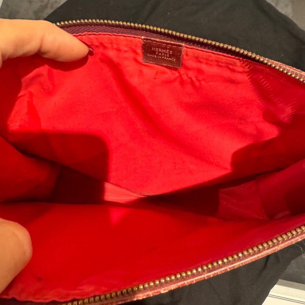 Authentic VINTAGE HERMES TRAVEL ACCESSORIE - Picture 4 of 8